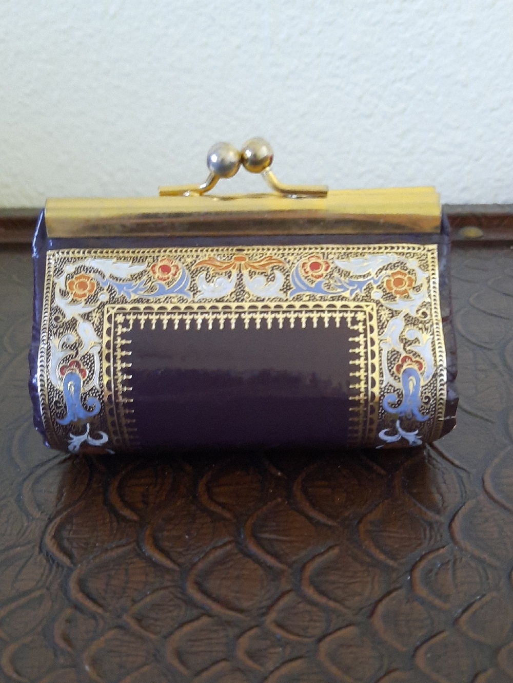 Vintage Italian Leather Coin Purse
